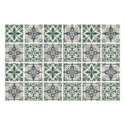 Csempe matrica Elegáns csempe virágmotívummal