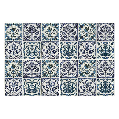 Csempe matrica Növények és madarak