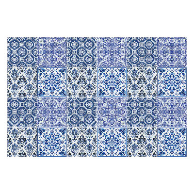 Öntapadós csempe matrica Keleti kerámia motívumok