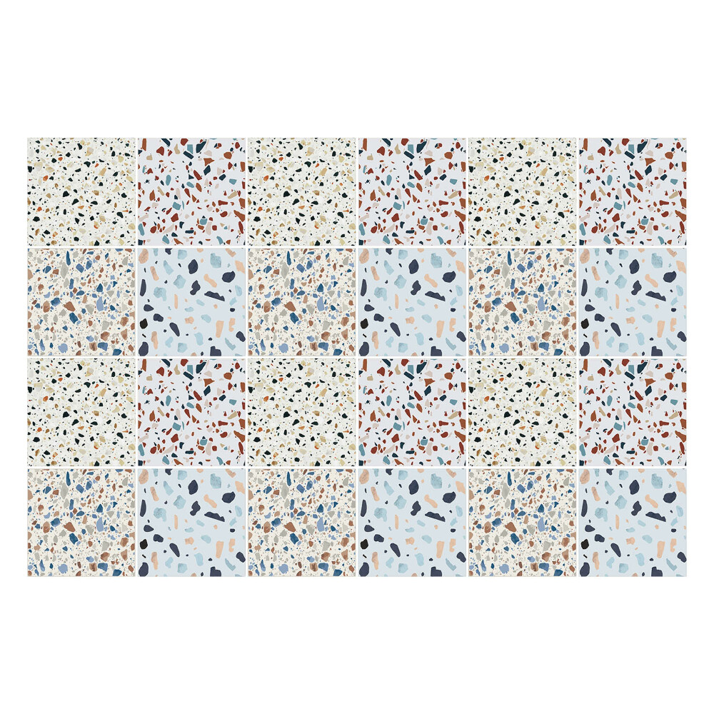 Öntapadós csempe matrica Mozaik kövekkel