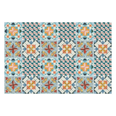 Öntapadós csempe matrica Pasztell design