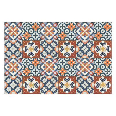 Csempe matrica Gazdagon díszített csempe