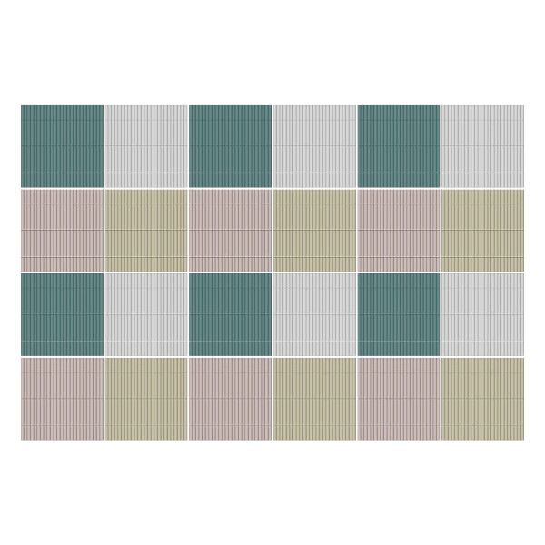 Öntapadós csempe matrica Bambusz design