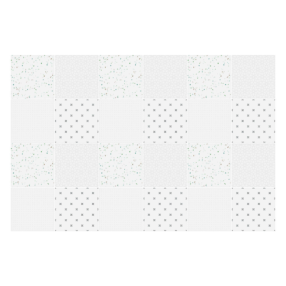 Csempe matrica Geometria finom mintákkal