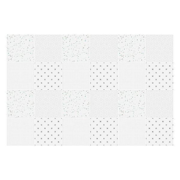 Csempe matrica Geometria finom mintákkal