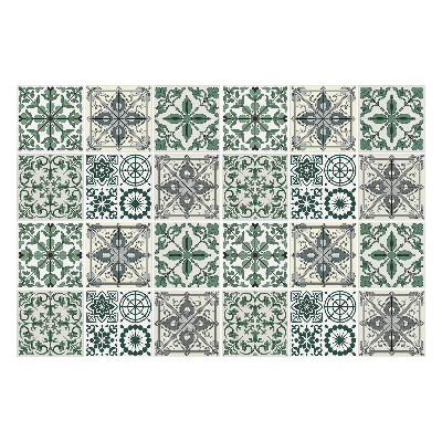 Csempe matrica Klasszikus csempe díszekkel