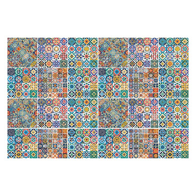 Öntapadós csempe matrica Finom mozaikok részletekkel