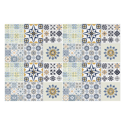 Öntapadós csempe matrica Mintás mozaik csempe