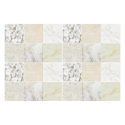 Öntapadós csempe matrica Elegáns márvány mozaik