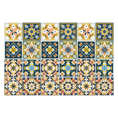 Csempe matrica Marokkói csempe kompozíció