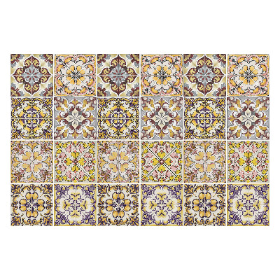 Öntapadós csempe matrica Antik csempe kompozíció