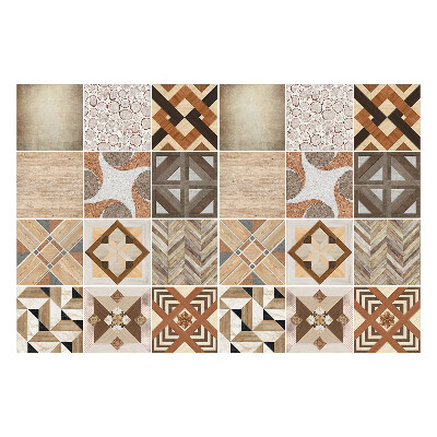 Csempe matrica Különféle fa motívumok