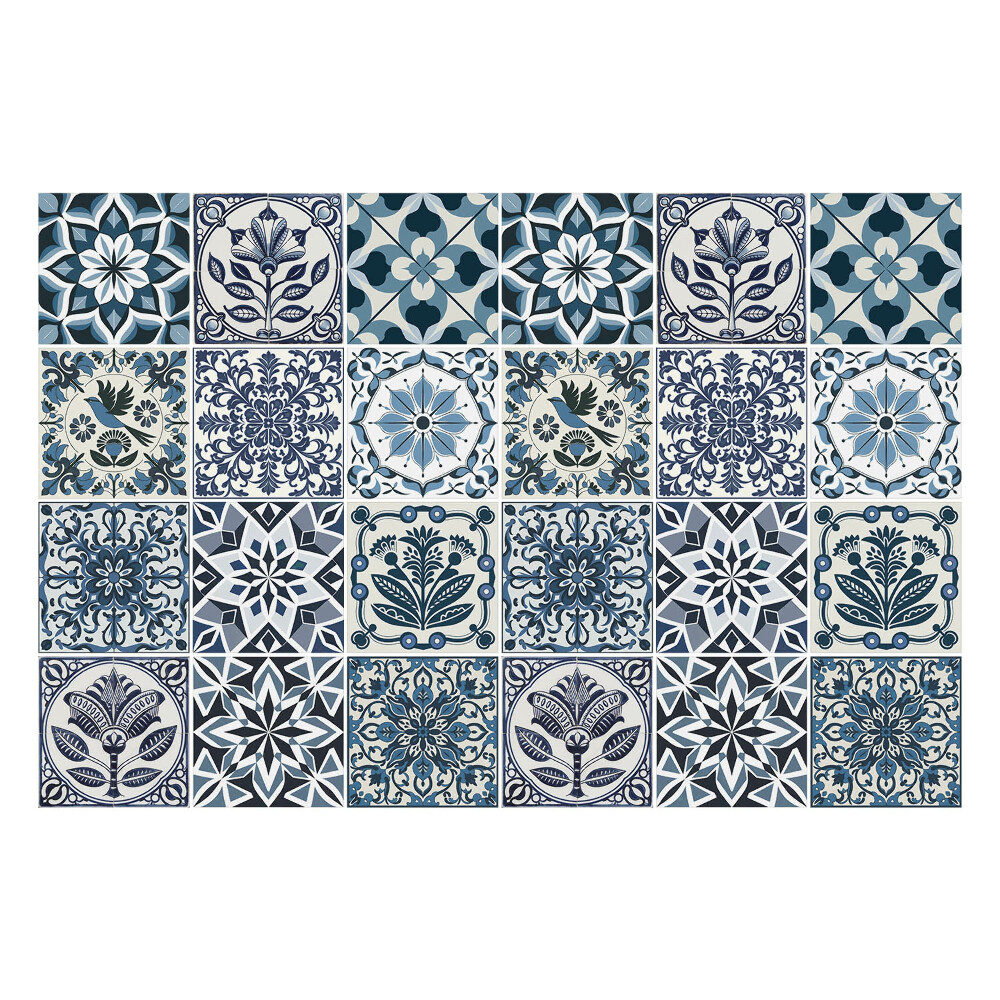 Csempe matrica Természet motívumok csempékben