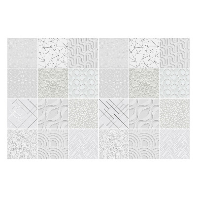 Csempe matrica 3D formák és hullámok