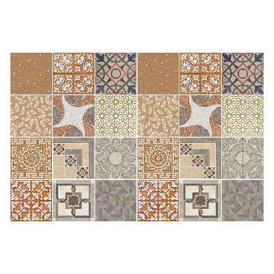 Öntapadós csempe matrica Különféle régi csempe