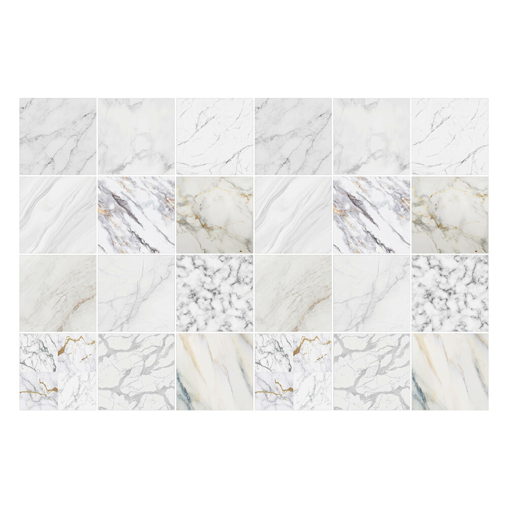 Öntapadós csempe matrica Elegáns márvány kövek