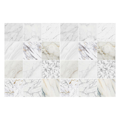 Öntapadós csempe matrica Elegáns márvány kövek