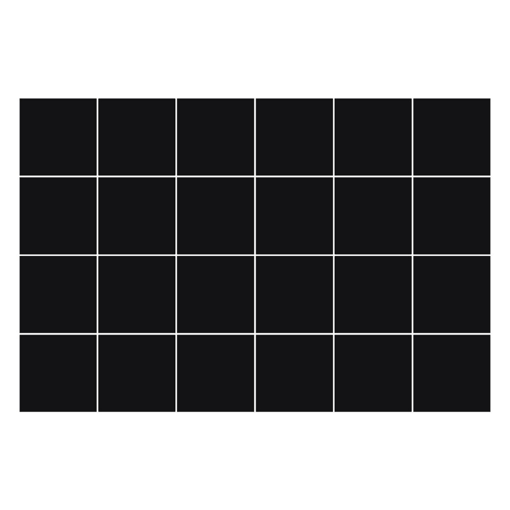 Csempe matrica Szín Fekete