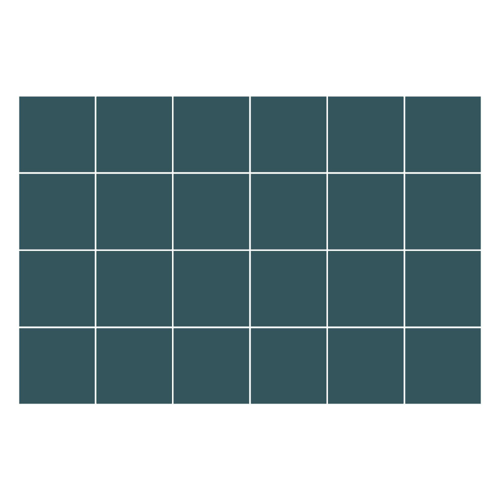 Csempe matrica Szín Sötét kékeszöld