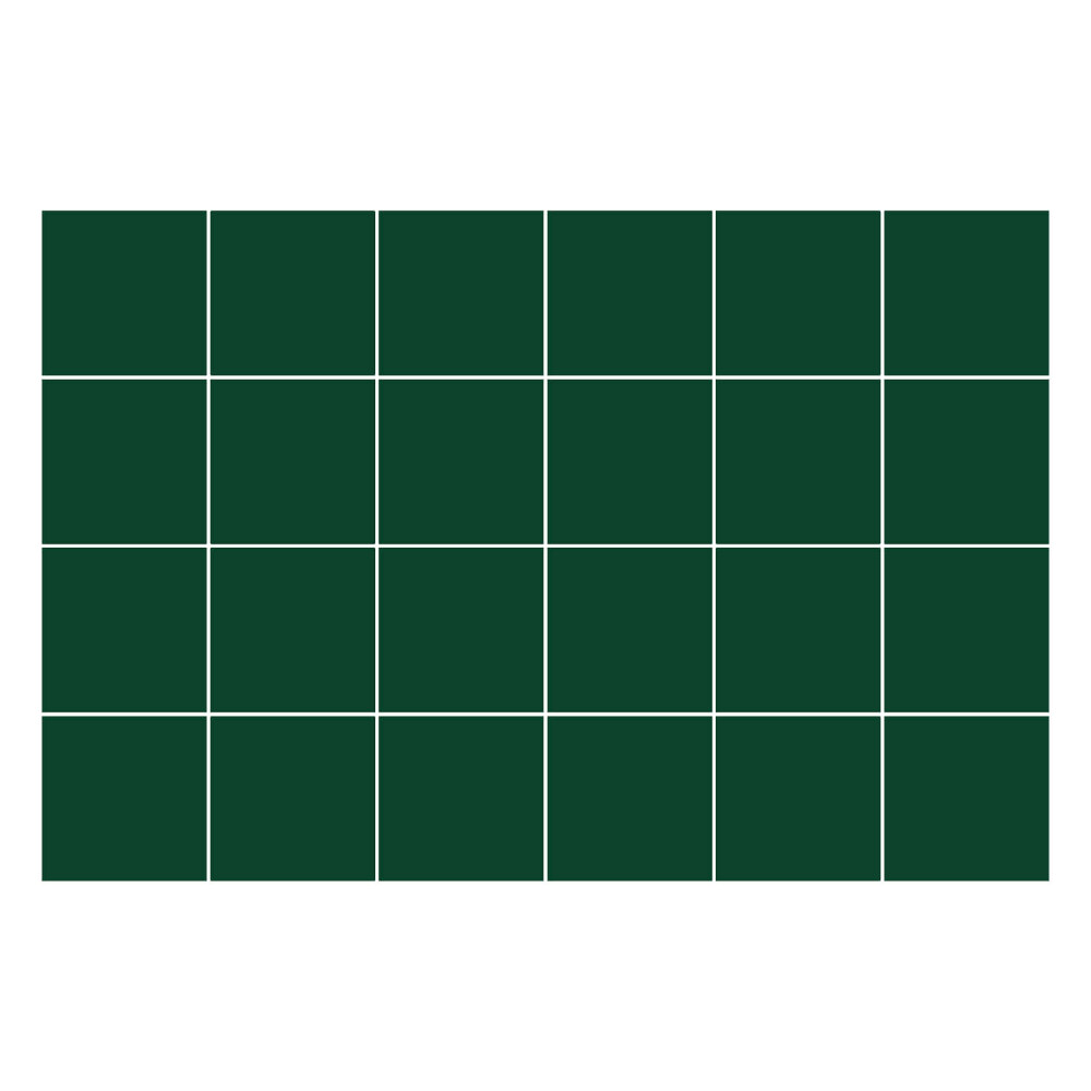 Csempe matrica Szín Sötétzöld