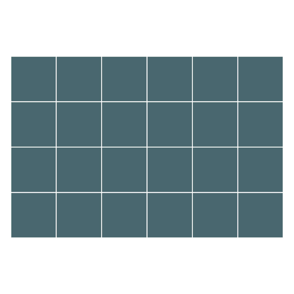 Csempe matrica Sötét kékeszöld színű