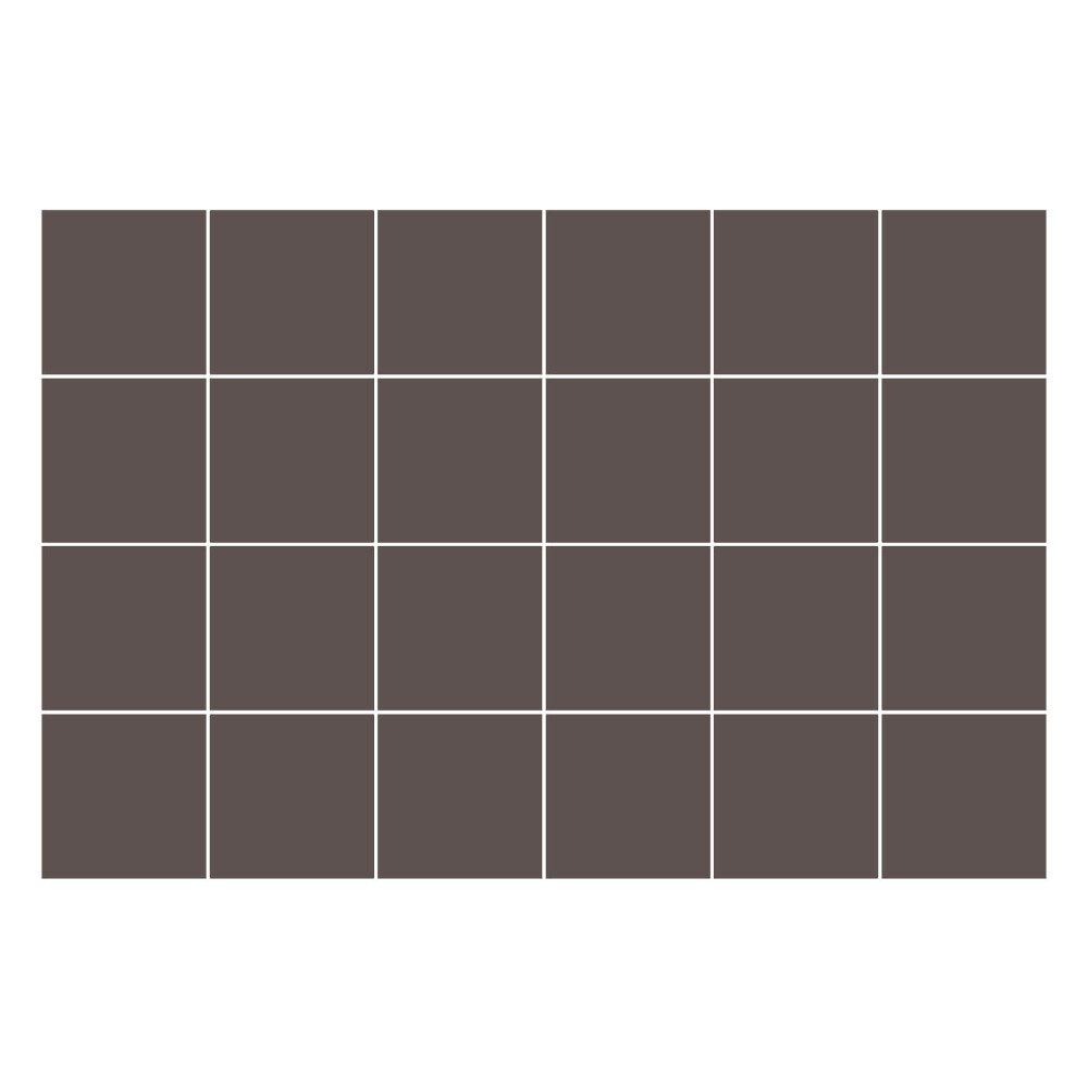 Csempe matrica Szín Barna