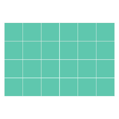 Öntapadós csempe matrica Menta szín