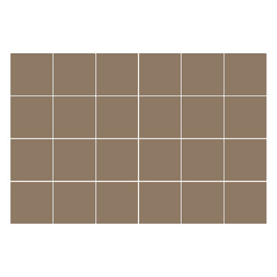 Csempe matrica Szín Barna