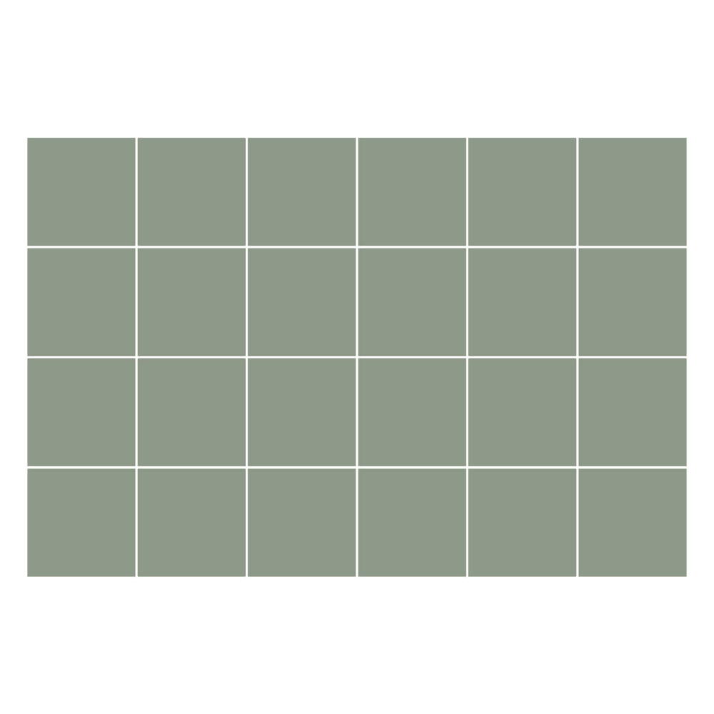 Öntapadós csempe matrica Szürkészöld színű