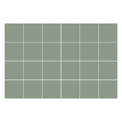 Öntapadós csempe matrica Szürkészöld színű