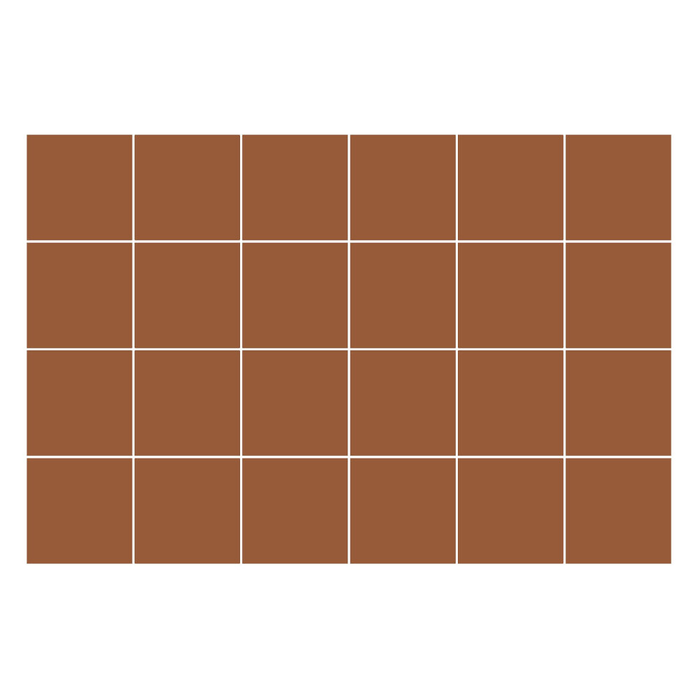 Öntapadós csempe matrica Szín Barna