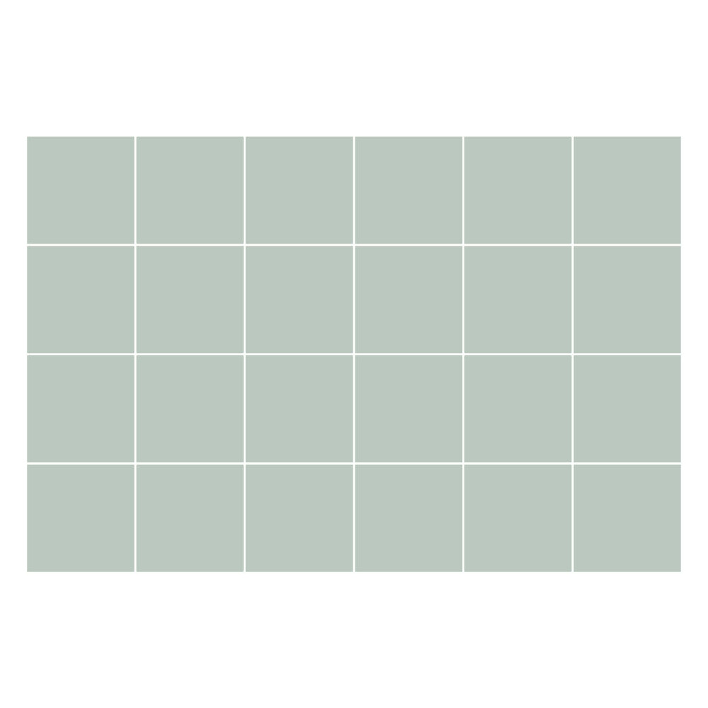 Öntapadós csempe matrica Szín Világos zöld