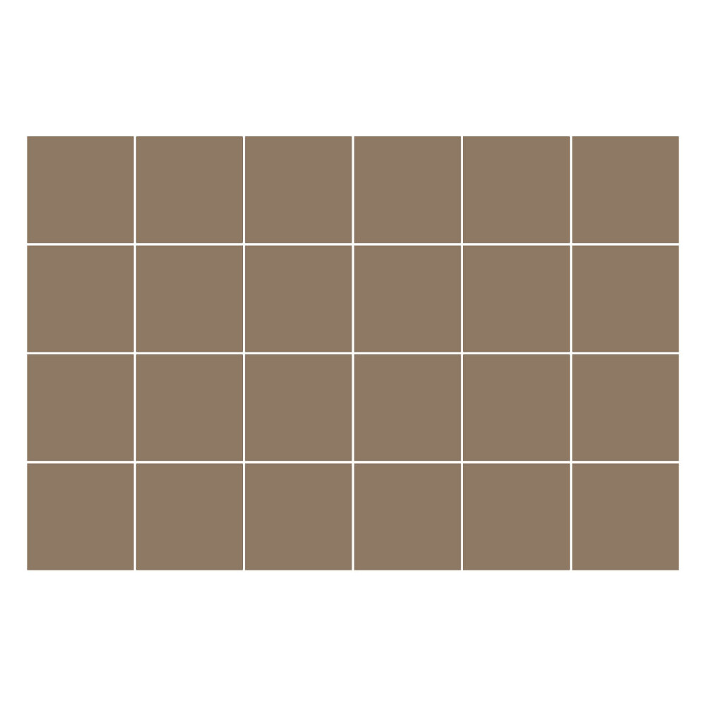 Öntapadós csempe matrica Szín Barna