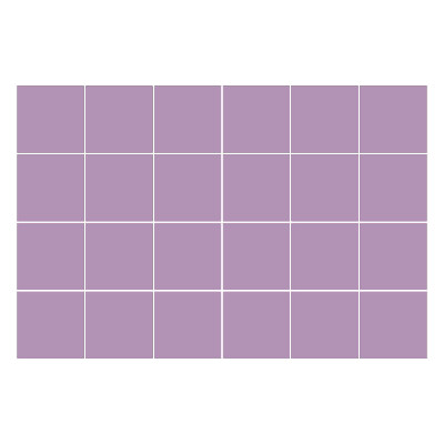 Csempe matrica Világos lila színű