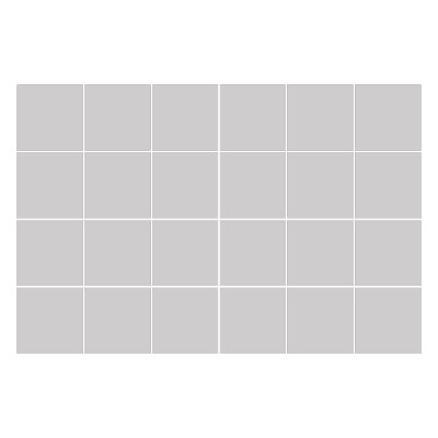 Csempe matrica Szín Szürke