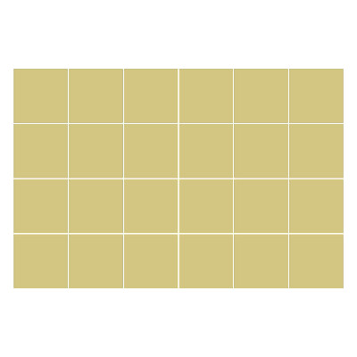 Öntapadós csempe matrica Szín Sárga