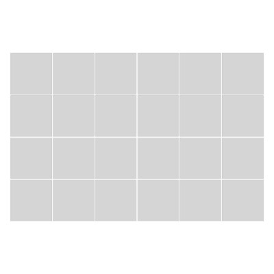 Csempe matrica Szín Szürke