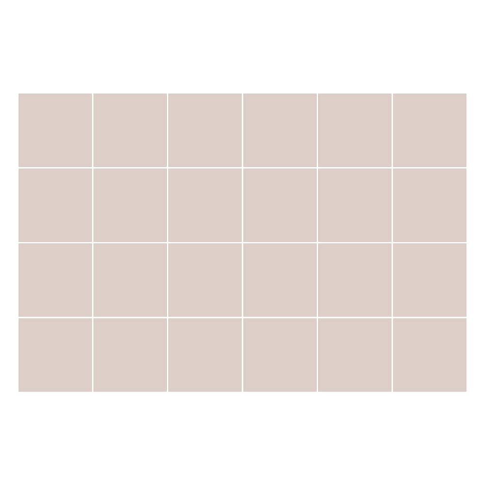 Öntapadós csempe matrica Szín Halvány rózsaszín