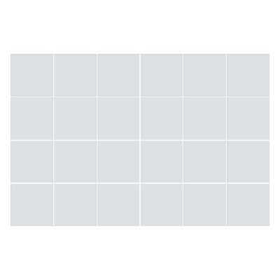 Öntapadós csempe matrica Szín fehér