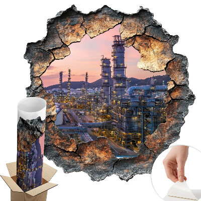 3D falmatrica lyuk 58x60 Finomító tornyok