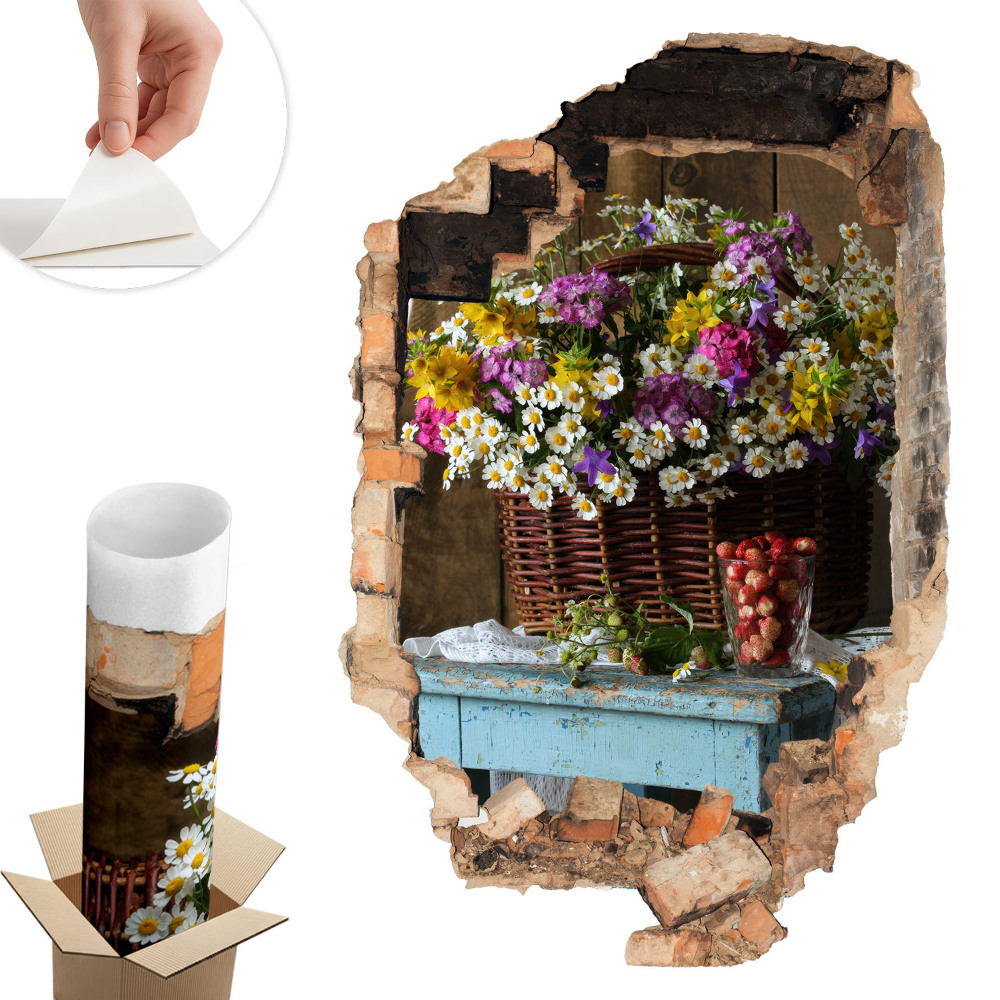 3D falmatrica lyuk 40x60 Rusztikus báj