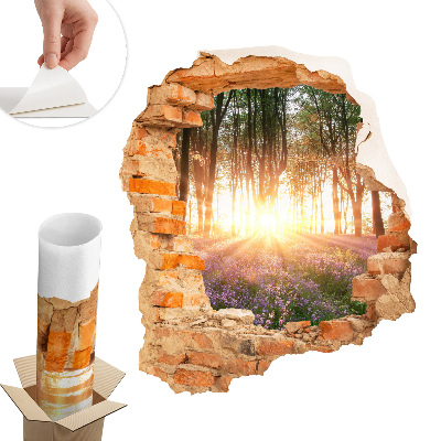 3D falmatrica lyuk 51x60 Erdőáttörés