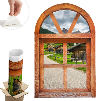 3d ablak falmatrica 52x80 Ablak kilátás