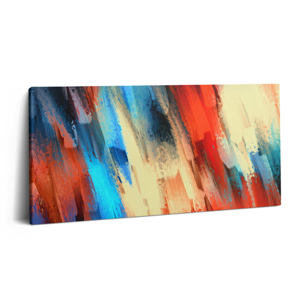 Vászonfotó 100x50 Absztrakt olajfestmény