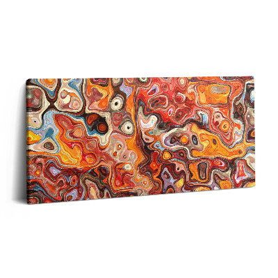 Vászonfotó 100x50 Absztrakt káosz - nagyszerű improvizáció