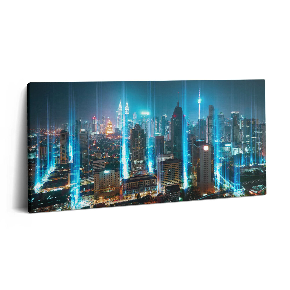 Vászonfotó 100x50 Dubai felhőkarcolói