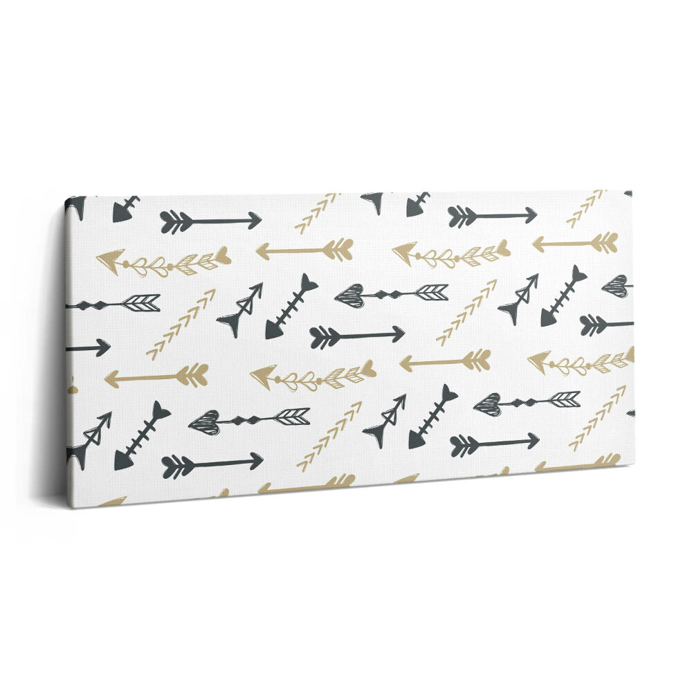 Vászonfotó 100x50 Hipszter geometriai minta