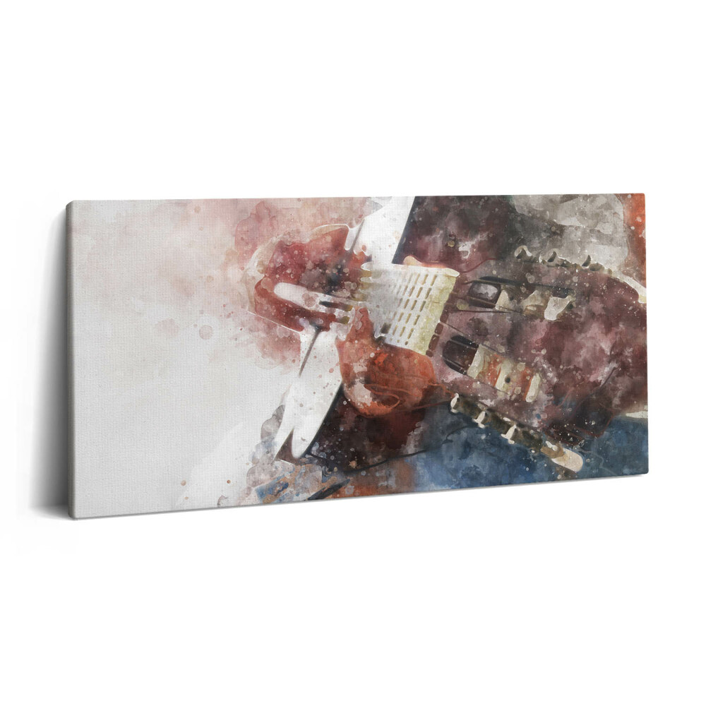 Vászonfotó 100x50 Gitáros kilátás
