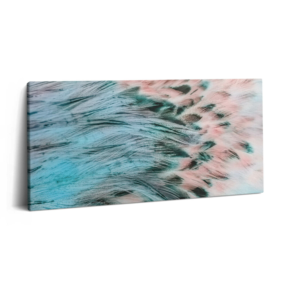 Vászonfotó 100x50 Színes tollak