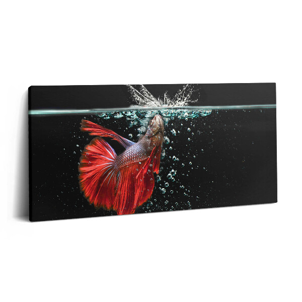 Vászonfotó 100x50 Halak egy akváriumban